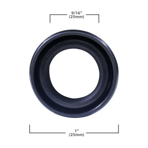 Appli Parts LMB-002 AZ911799509 Transmission Upper Seal Compatible Mabe General Electric Washing Machines used in WH38X10002 external diameter 1 in and thickness of 3/8 in