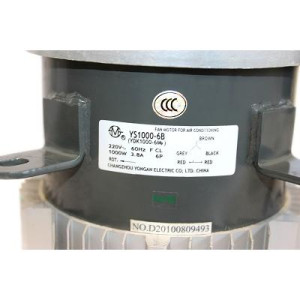 Motor A.A. Compacto YS1000-6B YKSJ-1000-6-2 RoHS 1000w 230v/60hz 202400800224 11002013000054
Fits ecox MRBT-75CD Westinghouse WPAXH-090CA4 