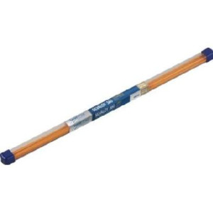 Lucas 98120 Soldadura Plata 56% 18 pulg 4oz (Tubo 8) Silvaloy 560t Revestido De Fundente.