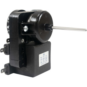 Appli Parts APFM-1638 Motor Ventilador para evaporadores de refrigeradoras 110 V, 60 Hz, 0.12 A, 7.5 W, 2500 rpm, CCW Giro contrario a las agujas del reloj, eje 4.3 cm Sirve 200D2940P005, WR01F01638