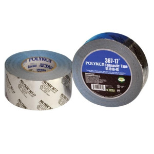 Tape/Cinta De Aluminio Para Ducteria 48 mm x 31 m Foilmastic Ul181b-Fx Polyken 367-17