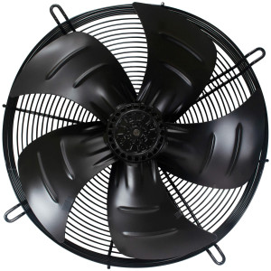 Appli Parts AXF-550 Extractor Axial 550 mm (21-5/8 pulg) 220 V, 1 ph, 60 Hz, 725W 1400 rpm, Rango Temperatura -30 C a 60 C, incluye aspa y base tipo jaula