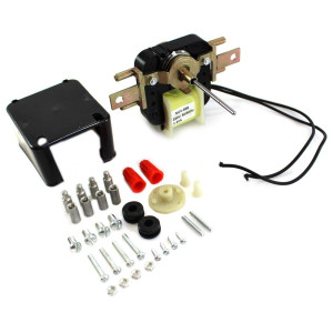 Appli Parts APFM-998 18 W Motor Ventilador, 220 V, 50/60 Hz, 3000 rpm, rotacion Reversible, Kit Universal, eje 1/8 pulg x 2 pulg, eje pre-cortado Certificado UL E479056