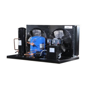 Danfoss HGXM1350NC210R Condensing Unit Microchannel 13.5HP MBP 460V/3Ph/60Hz R134a,R404A,R448A,R449A,R452A POE Oil 2 Fans with Reciprocating Compressor MTZ160-4 114N3549