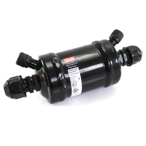 Danfoss 023Z1002 Suction Filter Drier DAS084 VV 1/2 in Flare Connections 1.6-2.9tons Unidirectional 