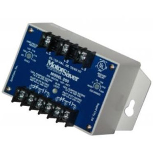Symcom MotorSaver 3-fases Monitor de Voltage, Modelo 250A, 190-480V, DPDT Contactos
