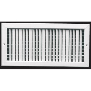 Rejilla De Inyeccion De Aluminio Blanco, Dv24x04