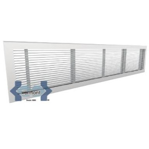 Difusor Perimetral 3/8 Separacion entre Aletas, Aluminio Blanco 60in x 04in DF3LB060000400 Vermont