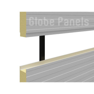 Globe Wall Insulated Panel PUR 3in 80mm por Globe Panels