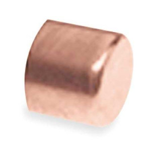 Appli Parts AP-EC258 2-5/8 in Copper Tube End Cap connections for refrigeration, air conditioning and plumbing applications ACR and Type L copper pipe