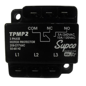 Protector De Motor Tres Fases Supco 208-277vac/50-60hz Tpmp2