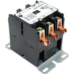 Appli Parts APAC-340120 Contactor 3 Polos 40A 120V Bobina Repuesto para Compresores de CA y Aplicaciones Electricas Certificacion UL E476929 de Trabajo Pesado