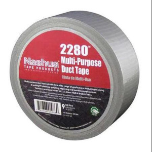 Nashua Tape/Cinta Multiproposito para Ducteria 48 mm x 55 m 2280 Silver 9 Mil Certificado UL