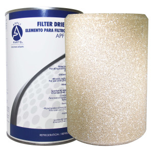 Appli Parts APFD-D48 Filter Drier Core Acid and Moisture Removal Liquid and Suction Lines 5-1/2 in Height 3-3/4 in Diameter Includes Gasket  Appli Parts APFD-D48 Filter Drier Core Acid and Moisture Removal Liquid and Suction Lines 5-1/2 in Height 3-3/4 in Diameter Includes Gasket