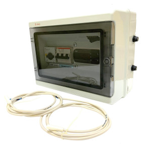 Danfoss 191U8005 Control Box 9Hp to 13.5Hp 220V/50-60Hz 191U8005
Motor Starter Moeller PKMZ0-32, Braker ABB S203 C 50, Switchboard ABB 1275 IP65, Control EKC102D 220V/60-60HZ, 2 x EKS 211 084B4403 60 inch