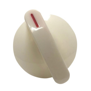 Appli Parts WH1X2721AP White Selector Knob Compatible with General Electric WE1X1208, WE1X1207, WE1X1228, WE01X10033, WE01X10038, WH1X1208, WE1X2721, WE01X10156