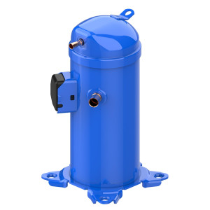 Danfoss HLH061T4LC6 5 tons 61.000 btu/h R410A Compresor Scroll para Aire Acondicionado 380-415/3/50, 460/3/60 V/Ph/Hz Descarga 1/2 in, Succion 7/8 in, ODF, PVE Oil 121L2052, 121L2049, 121L8475