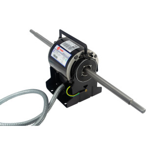 Trane MOT17331 Fan Motor  2 SHAFT 3 SPEED Y5S413C565C 3520-1463-15 208-230V/60Hz 57W 1180R/MIN 3MF 450V Fits: FAN COIL HFCF06 YSK57-4