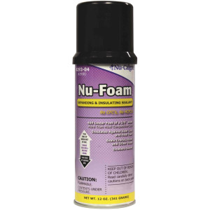 Nu-Calgon 4293-04 Nu-Foam Aerosol producto aislante y sellador de espuma de prepolimero expandible de poliuretano