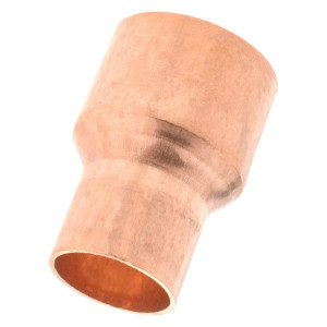 Appli Parts AP-R058012 Reductor de Cobre de 5/8x1/2 pulg Conexiones CxC soldadas para aplicaciones de refrigeracion, aire acondicionado y plomeria Tuberia de cobre ACR y Tipo L