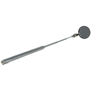 MA-Line MA-143M Round Magnifying Telescoping Mirror 1-1/4in Mirror 7in Length Extends to 25in