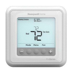 Honeywell TH6220U2000/U T6 PRO Termostato para Aire Acondicionado Progrmable 2 Calor/2Cool  Progrmacion 5-2 y 5-1-1