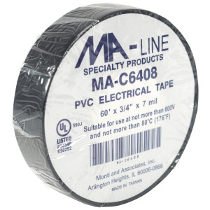 MA-Line MA-C6408 Teipe Electrico de 3/4pulg x 60pies
