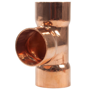 Appli Parts AP-T078 7/8 in Wrot Copper Tee CxCxC connections for refrigeration, air conditioning and plumbing applications ACR and Type L copper pipe Appli Parts AP-T078 7/8 in Wrot Copper Tee CxCxC connections for refrigeration, air conditioning and plumbing applications ACR and Type L copper pipe