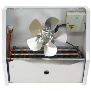 Oyon OEJ-1D-1 Evaporador para Cuarto Frio 2966 Btu/h Media, 2170 BTU/h Baja, Descongelamiento Electrico, 110V/1Ph/60Hz UL SA44779