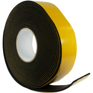 MA-Line MA-FT1A Foam Tape 1/8in x 2in x 30Ft. Adheres Firmly to all Metals. Prevents Condensation and Dripping. Hot or Cold Pipes (12 per Case)