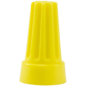MA-Line MA01021-1 Terminal de Rosca Amarillo para Cables desde AWG 10 hasta 18. Bolsa de 25