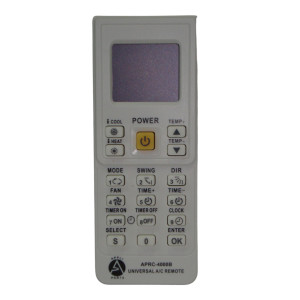 Appli Parts APRC-4000B Control Remoto Universal para Aire Acondicionado, LCD 1.5 pulg, Centigrados, 4.000 Frecuencias