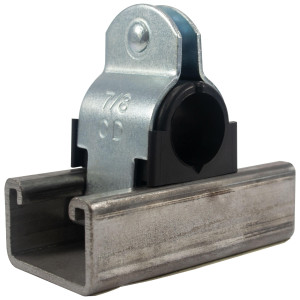 Cushion / Insulated Strut Clamp 7/8 in