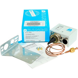 Ranco O10-1402 Single Low Pressure Control, 12 in HG to 50psig, Differential Pressure 5 to 35 psi, 36 in Capillary, for refrigeration applications