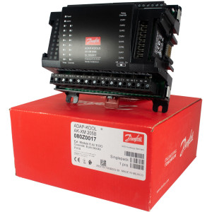 Danfoss 080Z0017 Extension Module for Electronic Control AK-XM 205B, 8 Analog Inputs, 8 On/Off Outputs SPDT