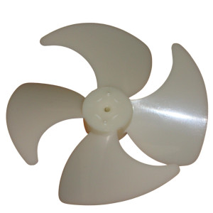 Appli Parts APFB-0102W Aspa Plastica 10 cm Para Motor Evaporador de Nevera Refrigerador, remplazo para marcas como LG, Samsung, Daewoo, Nisato, Daka, Sankey, Pulley, Hitachi, Hoover y otras mas