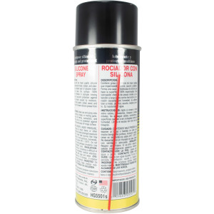 Hi-Gear HG5501S Spray de Silicona formulado con la mejor calidad para impermeabilizar metal, caucho, madera y plastico, 10 oz. neto, 284 gramos 