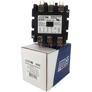 Mars 61472 Contactor 60A 3 Poles 208-240V Box Lug Term Replaces: Siemens Furnas 42EF35AG DP602403 SE3715M TMX360C2 C3L60C DP360240F DP3060C5008 DP3060C1007 CON-3/240/60 DPE603240 EC603240 C25FnF360B 91206002
