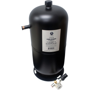 Appli Parts APLR-08 Tanque Recibidor de Liquido 8 litros 1/2 pulg ODF Entrada x 1/2 pulg ODF Salida conexion Rotolock 1 pulg SAE x 1/2 pulg ODF Appli Parts APLR-08 Tanque Recibidor de Liquido 8 litros 1/2 pulg ODF Entrada x 1/2 pulg ODF Salida conexion Rotolock 1 pulg SAE x 1/2 pulg ODF