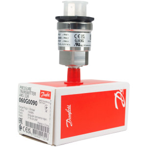 Danfoss 060G0090 Pressure Transmitter AKS 32R, Pressure connection notes: Flare 1/4 in, Pressure Connection Size: 7/16-20