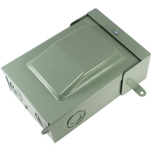 MA-Line MA-WSFD60A Disconnect Box 60A Fused (Not Included). UL and CUL Listed 240VAC. Single Phase. NEMA TYPE 3R Outdoor Enclosure