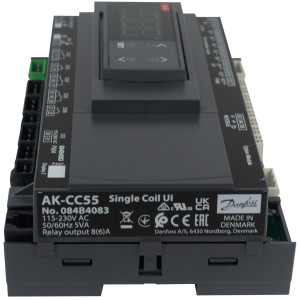 Danfoss 084B4083 AK-CC55 Refrigeration Control with Screen 6 Analog Input, 1 Analog Output, Supply Voltage 115-230 V 084B4083