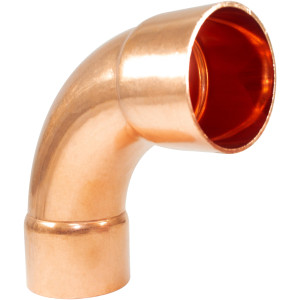 NDL N-2072 90 Degree Elbow Long turn 2-1/8 in Copper pipe fittings CxC Sweat connections for refrigeration, air conditioning and plumbing applications ACR
