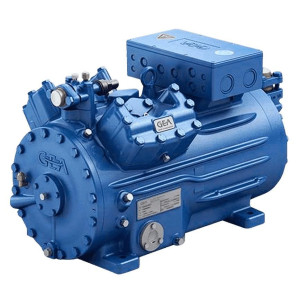 Bock HGX44e/565 S 15 HP R134a,R404A,R407F,R448A,R449A,R507,R513A Semi-Hermetic Compressor for Refrigeration 440-480/3/60 (V/Ph/Hz) Discharge 1-1/8 in , Suction 1-5/8 UL Certified