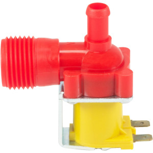 Appli Parts APVI-1111 Single Water Inlet 120 V Solenoid Valve for Refrigerators and Ice Makers, 50/60 Hz, 0.95 A, Inlet 3/4 in NPT Outlet 1/4 in