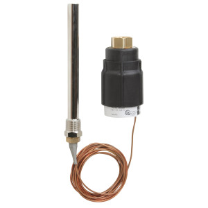 Danfoss 065-0599 Control de Temperatura para Calefaccion AVT, 60 C - 110 C, 170 mm, 5.0 m AVT PN25 60-110/5m 170mm R1/2 Brass pck