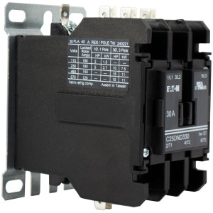 Eaton C25DND330B Contactor de Proposito Definido 3 polos, 30 A, 240 V