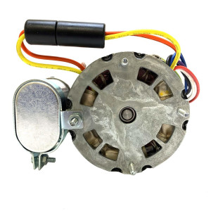 US Motor 9721 1/12 1/20Hp 1550 rpm, 4 poles, 1 shaft, OAO Enclosure, 3.3 diameter, Reversible, 115V-230V/50-60Hz/1Ph 9721 K033DGV1434014B 9.45cm carcaza, 8.12cm eje
