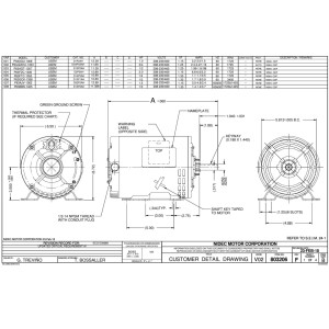 US Motors 1/2 hp 1725 rpm, 208-230 V-460 V/3ph/60 hz ODP D12P2AH US Motors 1/2 hp 1725 rpm, 208-230 V-460 V/3ph/60 hz ODP D12P2AH